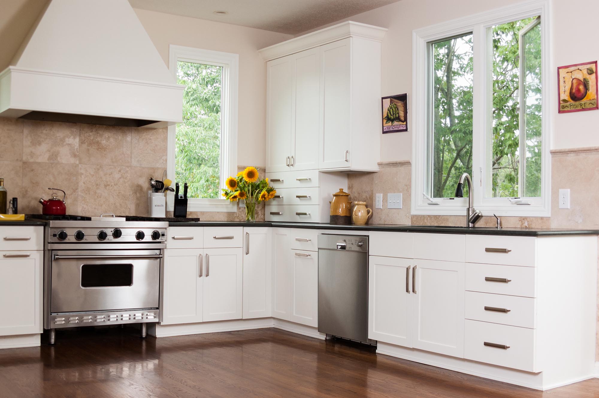 Upscale kitchen in a modern home